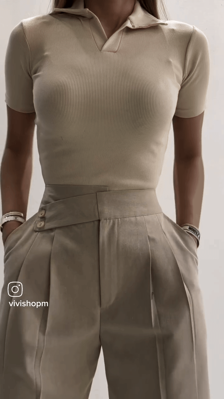 PANTALON ELA - CINTURA ALTA