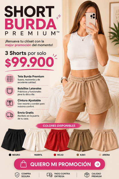 SHORT BURDA PREMIUM