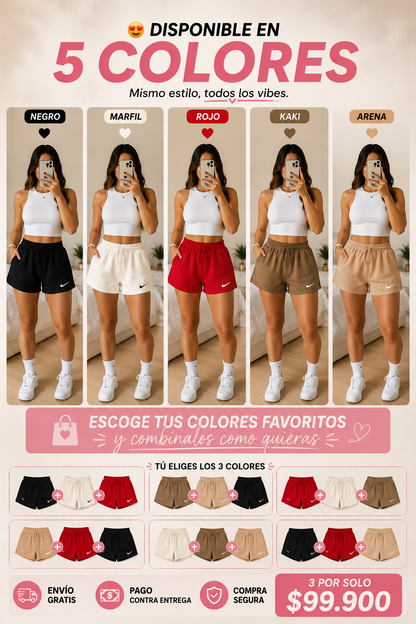 SHORT BURDA NIKE