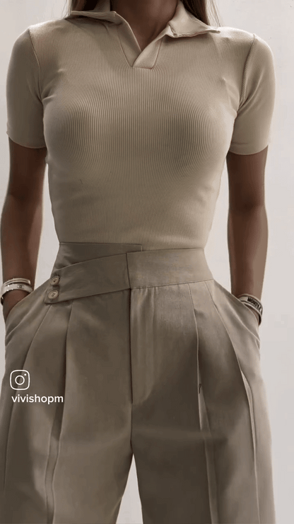 PANTALON ELA - CINTURA ALTA